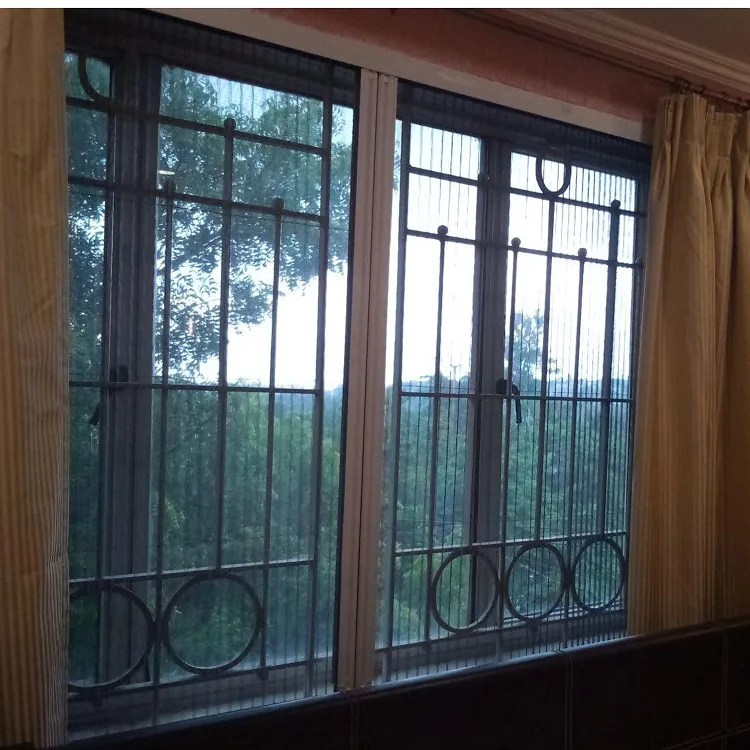 Pleated Mosquito Net windows