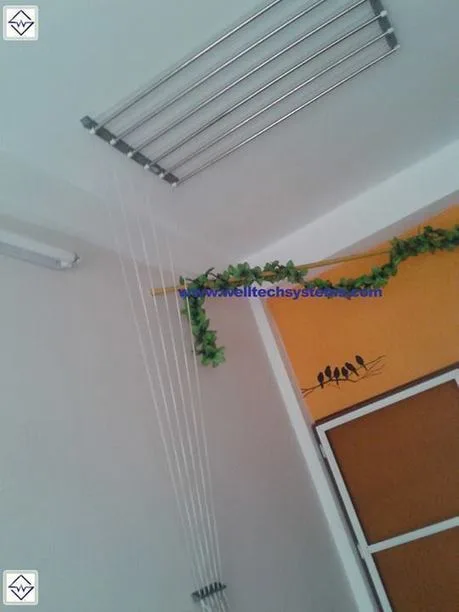 Best Pulley Cloth Drying Hangers Hyderabad Balcony -5